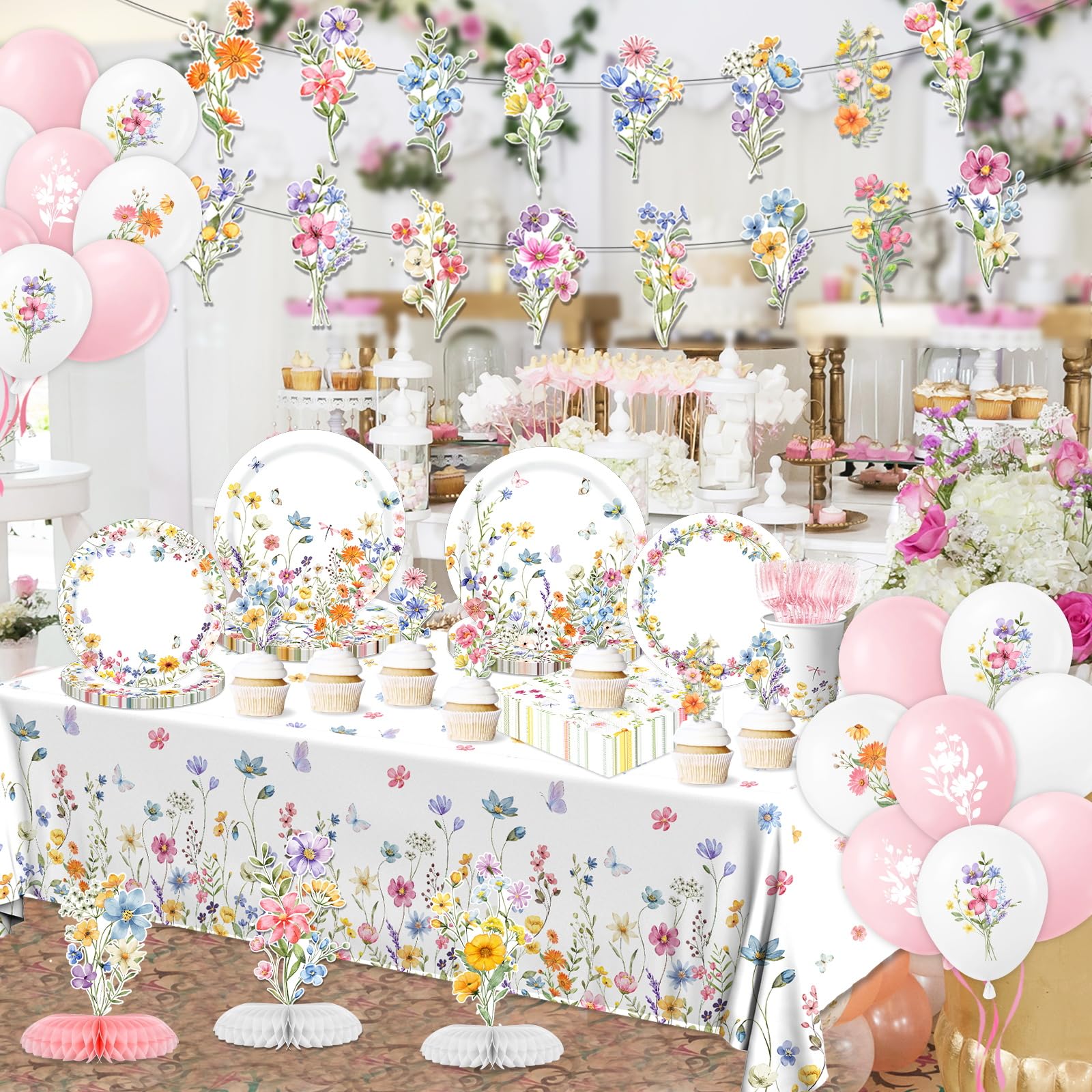 Pymurod Wildflower balloons add color and whimsy