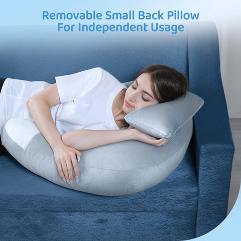 Pyurifai crochet lap pillow suitable for adults and kids