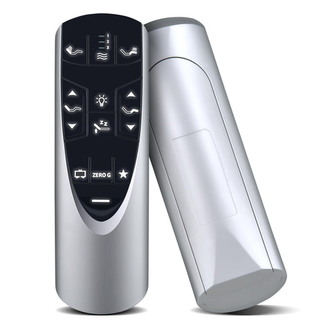 PZL remote-control front view with ergonomic design for easy grip
