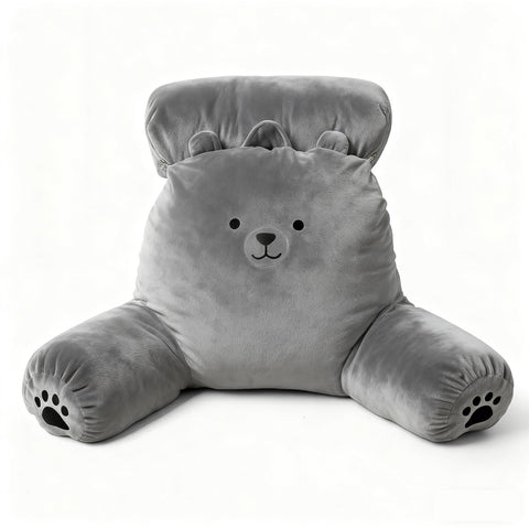 PZT Reading Pillow Plus close-up of crystal-velvet fabric showing plush texture and comfort