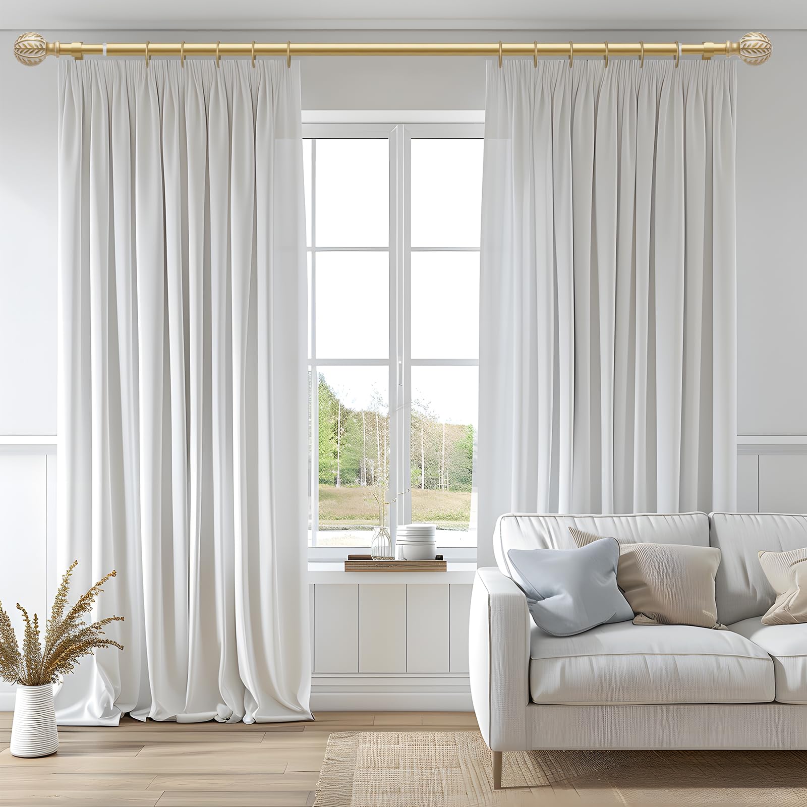 QDWIS adjustable outer rod enables a precise fit for windows.