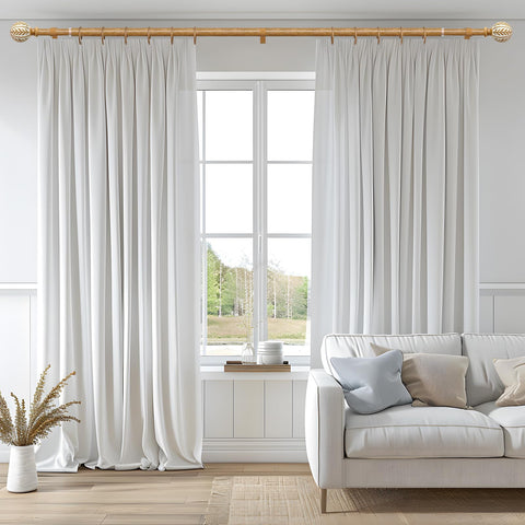 QDWIS outer 1in rod emphasizes sturdy support for heavier drapery