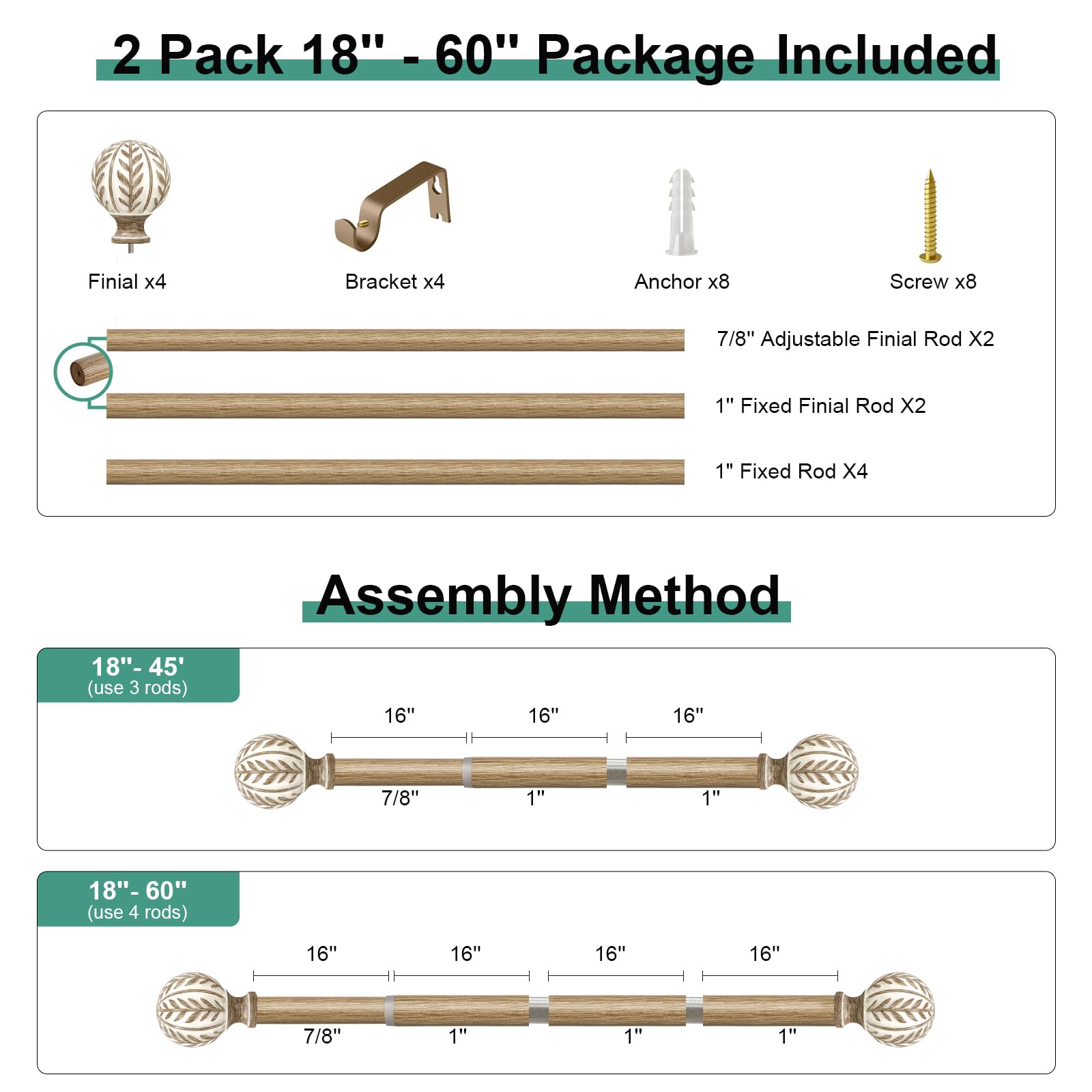 QDWIS versatile setup for bedroom, kitchen, living room.