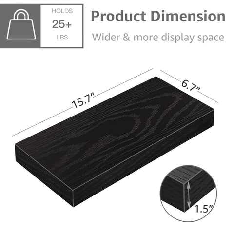 QEEIG kitchen shelves provide extra organization for spices and small essentials.