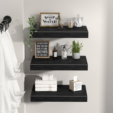 Sturdy steel brackets on QEEIG shelves supporting up to 22 pounds