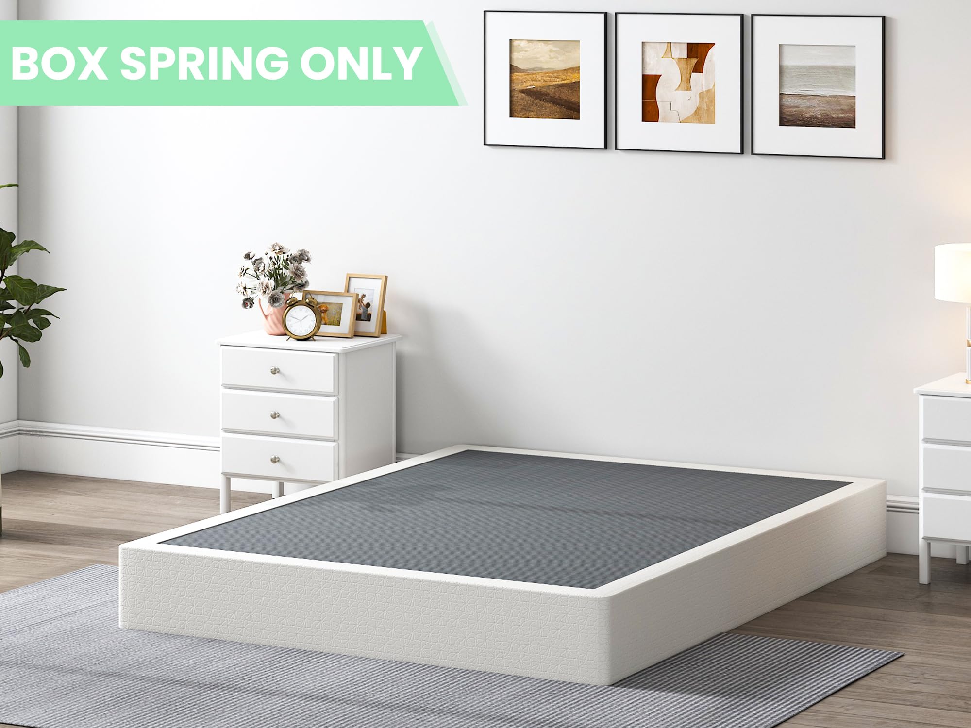 QEROMY quiet operation creates a serene sleep environment with minimal movement noise.