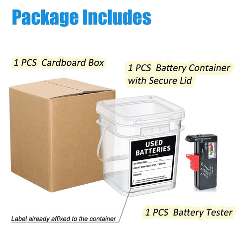 QHAND battery tester in action quickly checks multiple battery types.