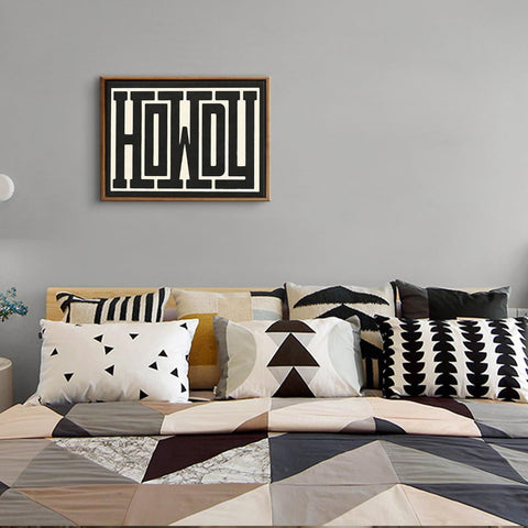 QIYFFBN western wall art adds eye-catching accent to hospitality spaces.