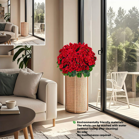 QIANYUN UV-resistant blooms stay vivid in sunlit spaces.