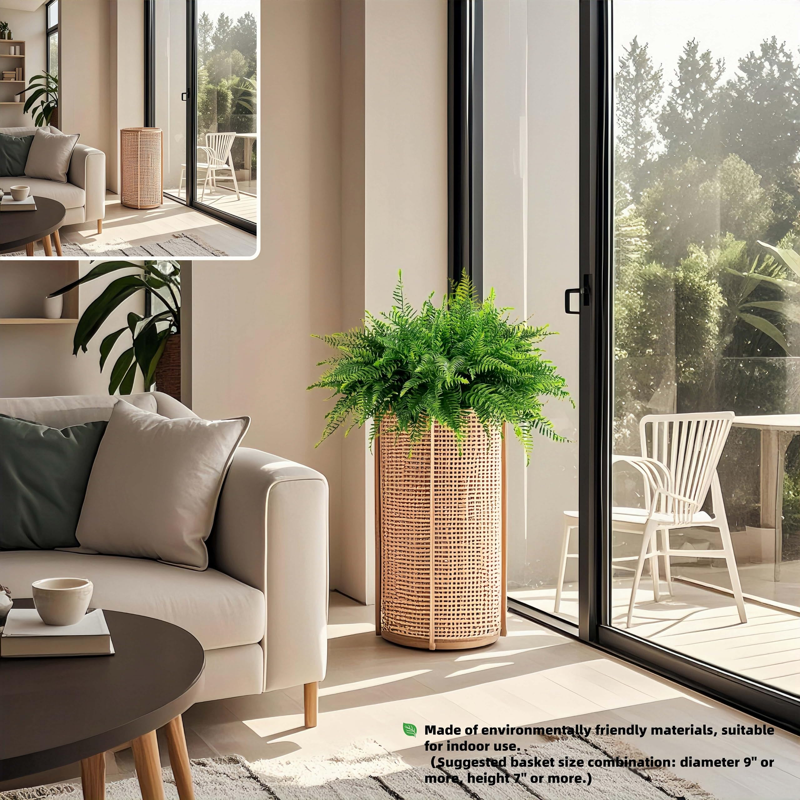 QIANYUN premium fabric leaves fern delivers durable, maintenance-free greenery.