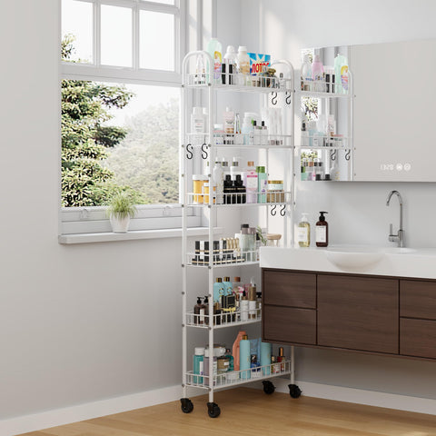 Qiaoxuan office storage cart for papers and supplies.