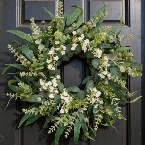 Qiexuxing door decor collection adds instant charm to entryways.