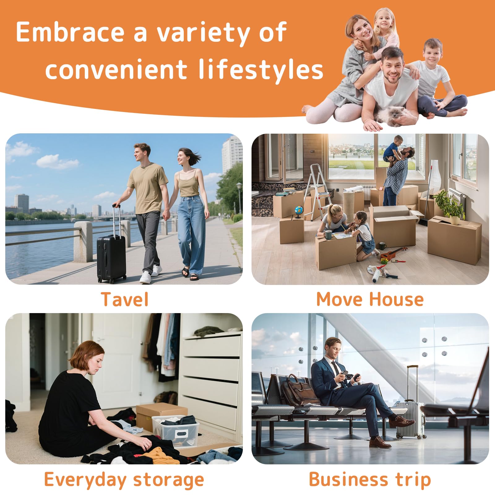 QIJIAYI compact pump fits in carry-on for easy travel use