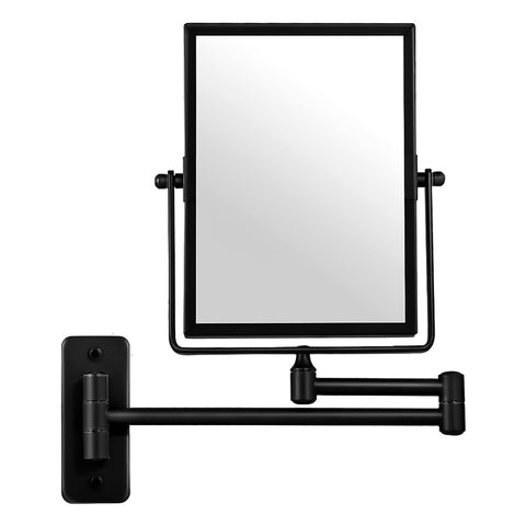QiMH 3X magnified wall mirror with extendable arm for precise makeup.