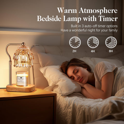 QiMH safety flameless candle warmer emphasizes smoke-free operation
