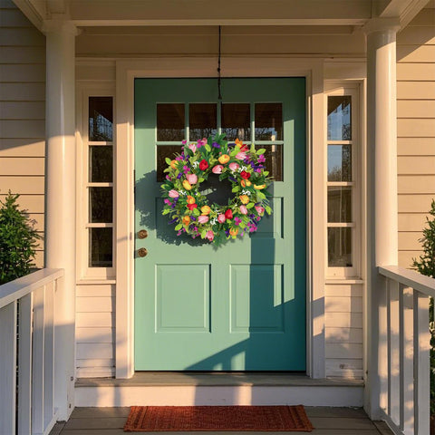 Qingbei Rina wreath styling ideas for seasons and celebrations