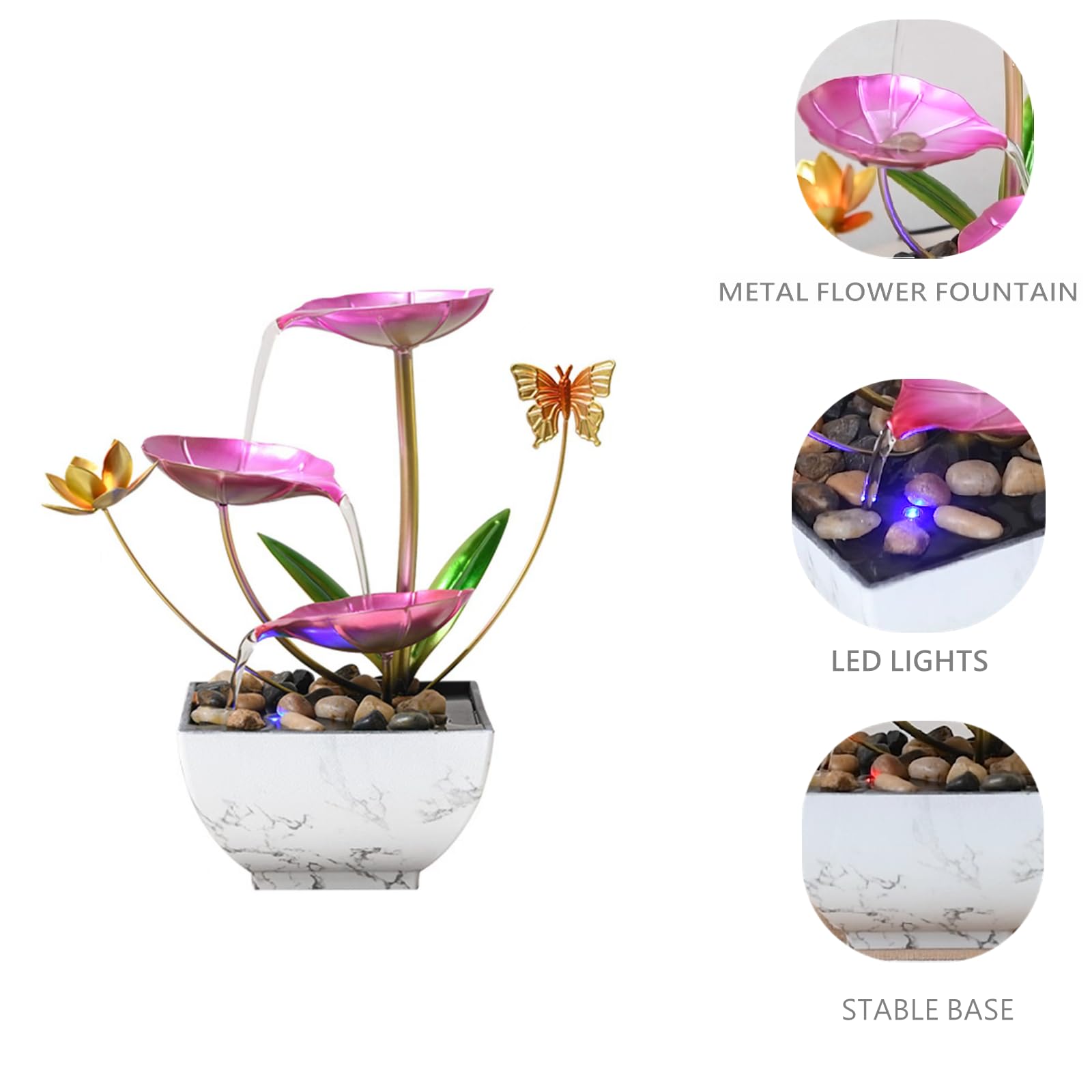 QINGYINGGE desk or shelf relaxation fountain for home or office