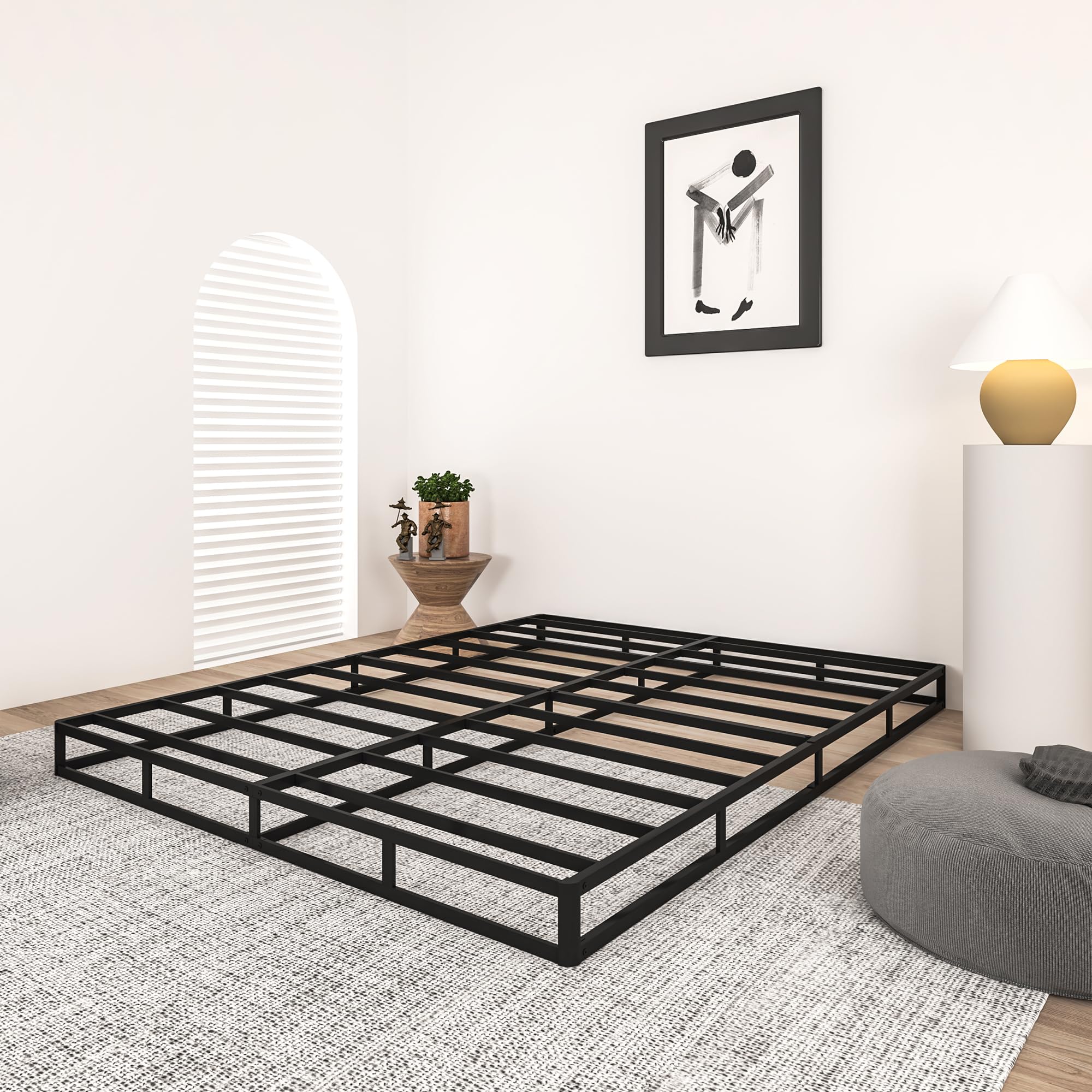 Qingzhou fabric-covered box spring adds style and protection for the mattress