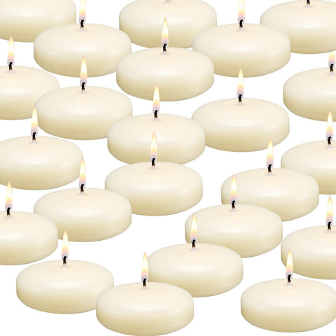 Qinxiang ivory 3-inch floating candle ideal for water centerpieces