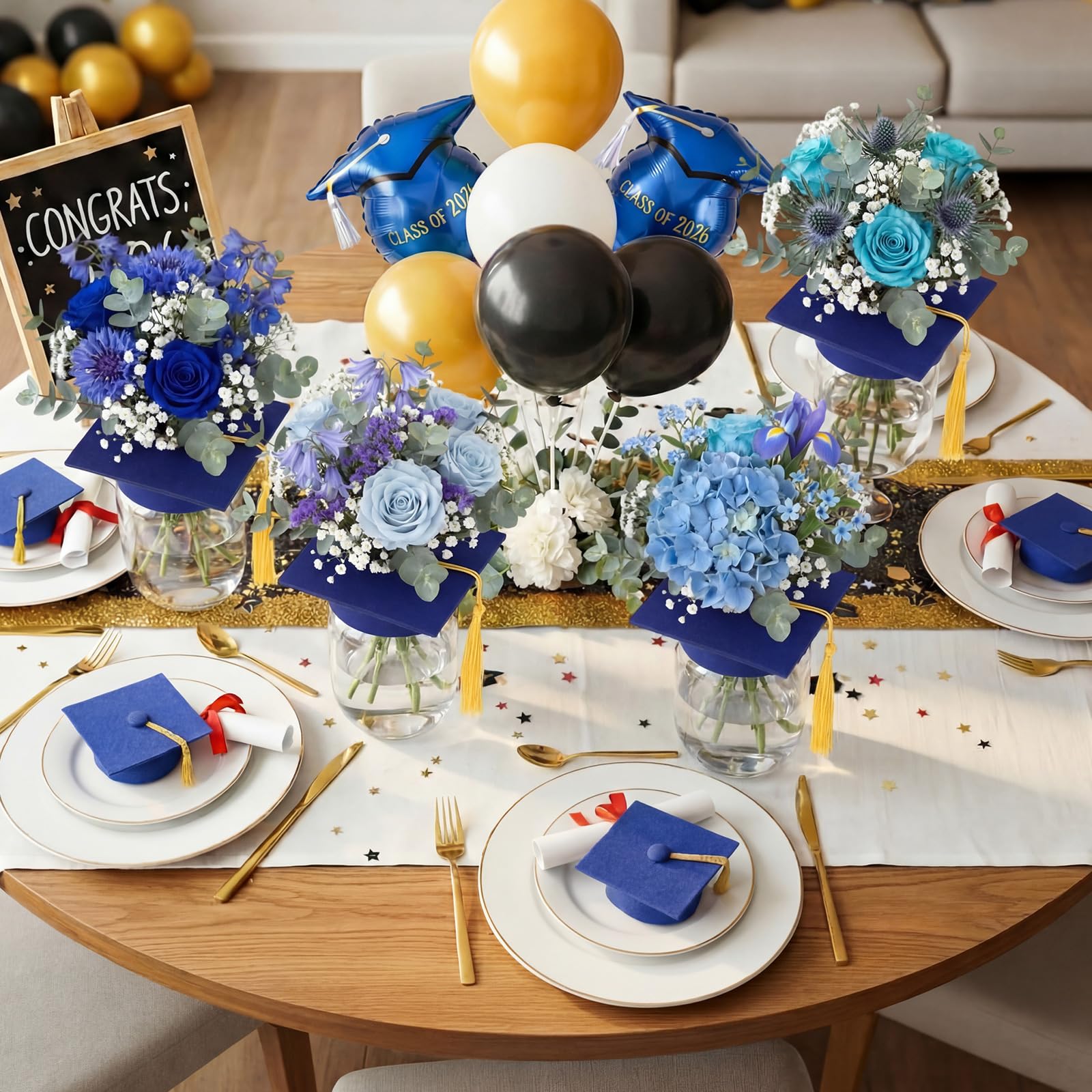 Qinyoung elegant graduation jar gift idea and desk decor.