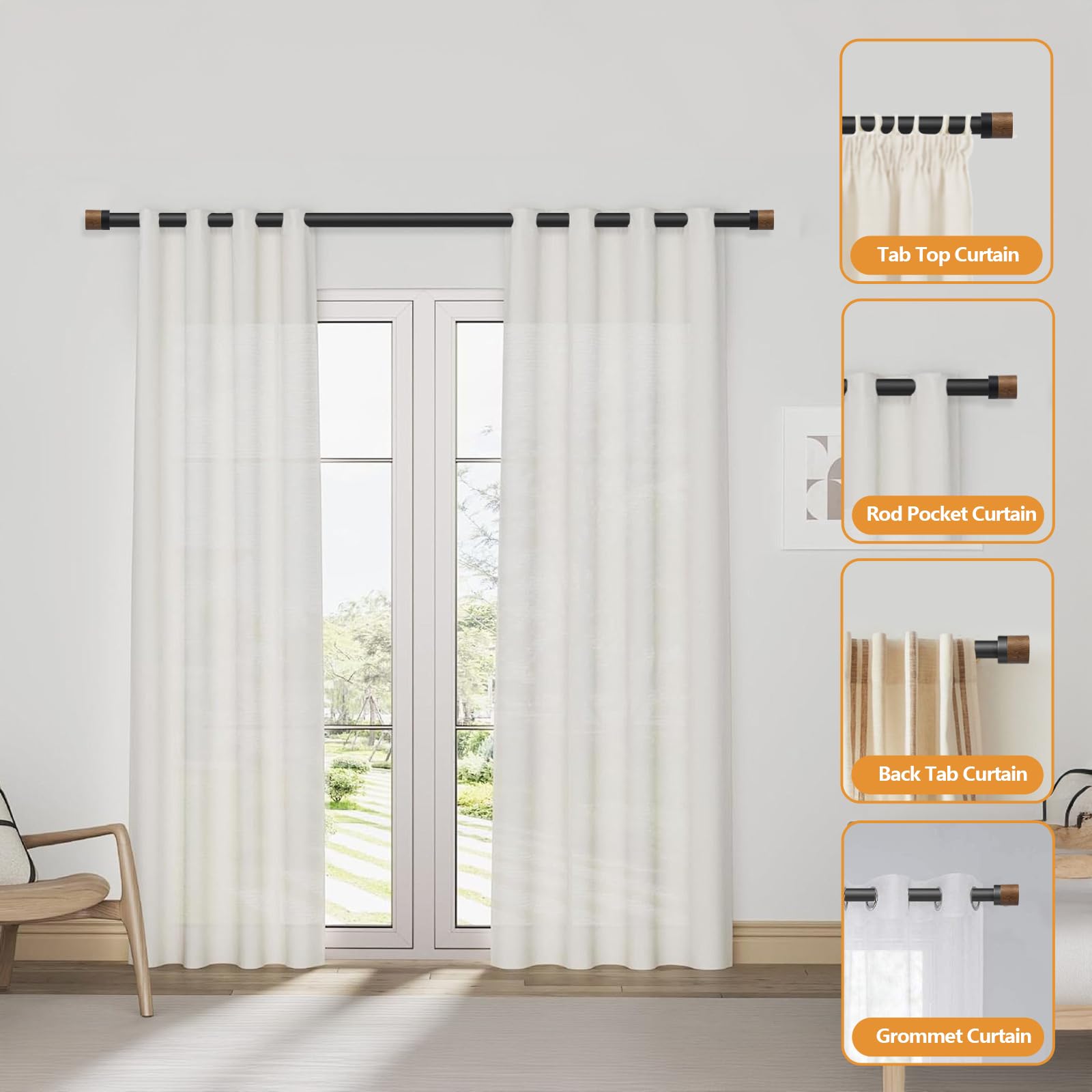 QITERI wall-mounted view demonstrating clean, elegant installation on a wall.