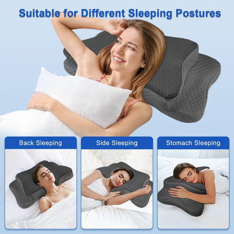 QIUBABYO breathable ice silk pillowcase stays cool and fresh all night.