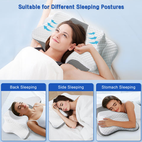 QIUBABYO ice silk pillowcase stays cool and washable.