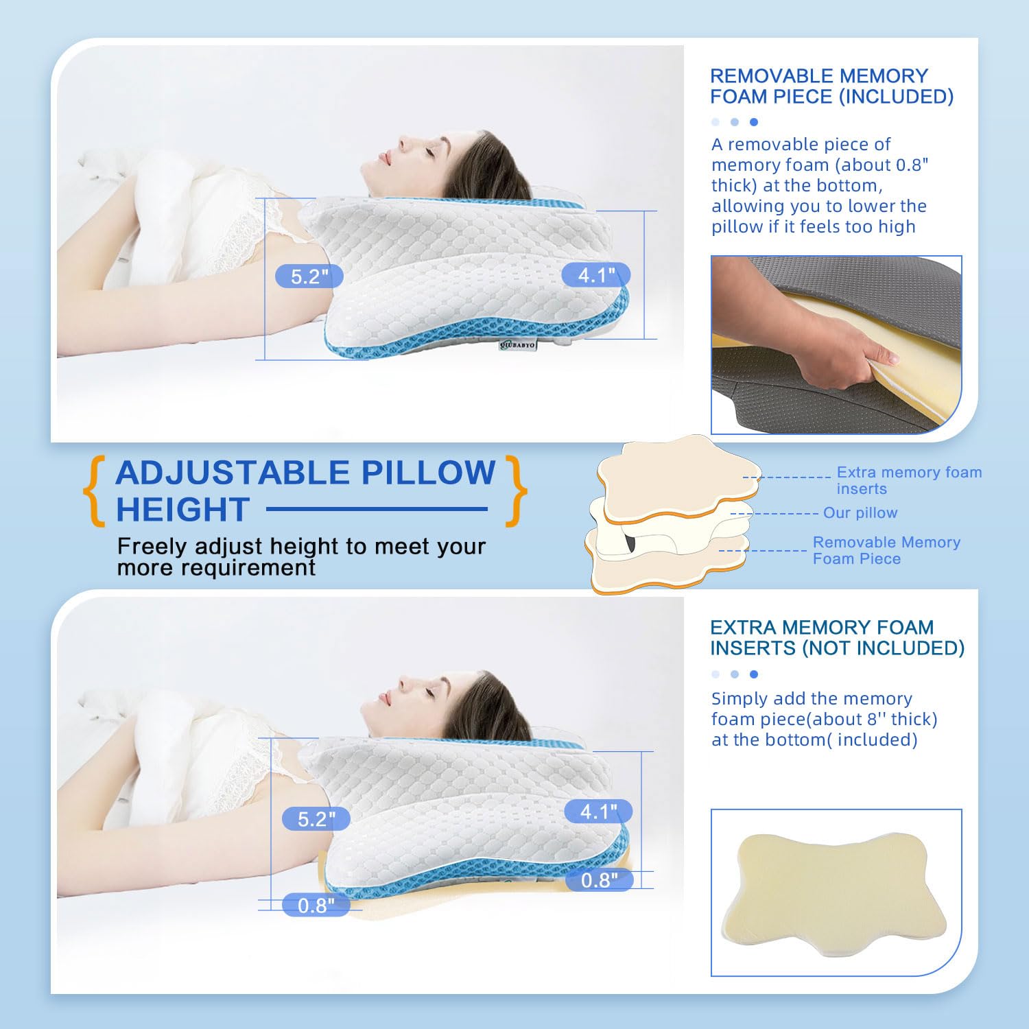 QIUBABYO ice silk cover enhances breathability and coolness during sleep