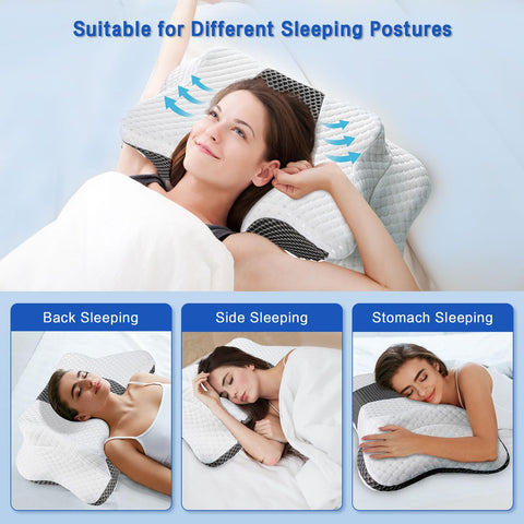 QIUBABYO odorless memory foam core delivering durable, stable support.