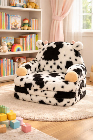 QIUODO soft plush fur cover feels gentle on skin.