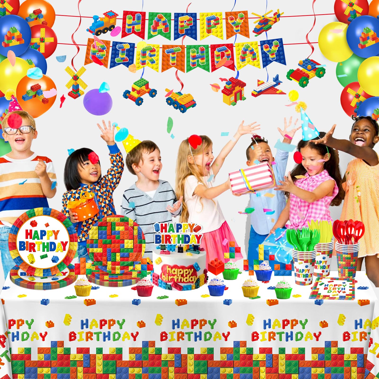 QIYANPAX 24 latex balloons bring height and color to the party space
