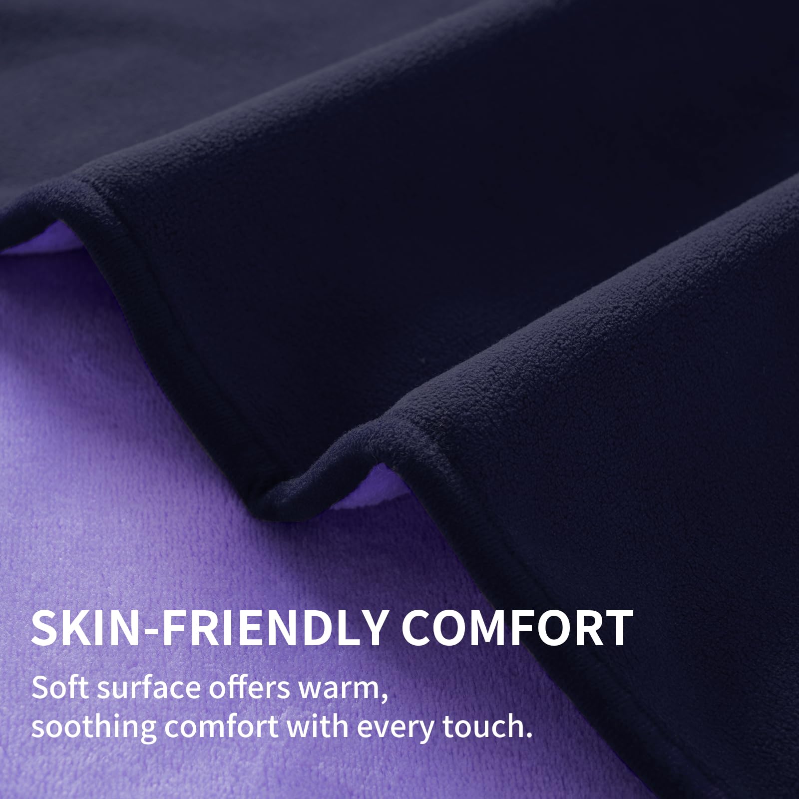 QiyI machine-washable blanket stays soft after washing.