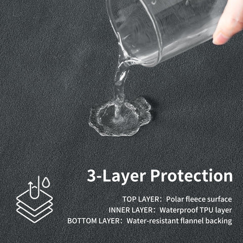 QiyI polar fleece top layer feels soft and warm.