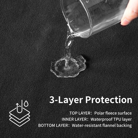 QiyI blanket displays reversible colors, perfect for updating room aesthetics.