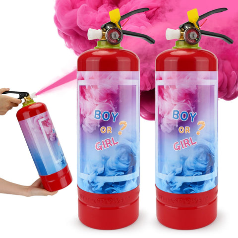QIYVLOS giant gender reveal pink-pack bottle ready for a dramatic powder reveal