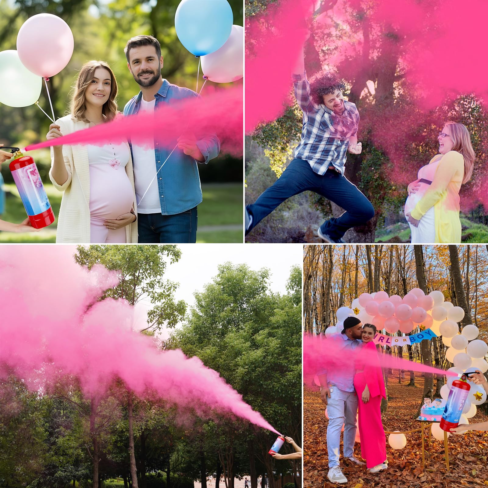 QIYVLOS included sticker helps keep gender secret until reveal