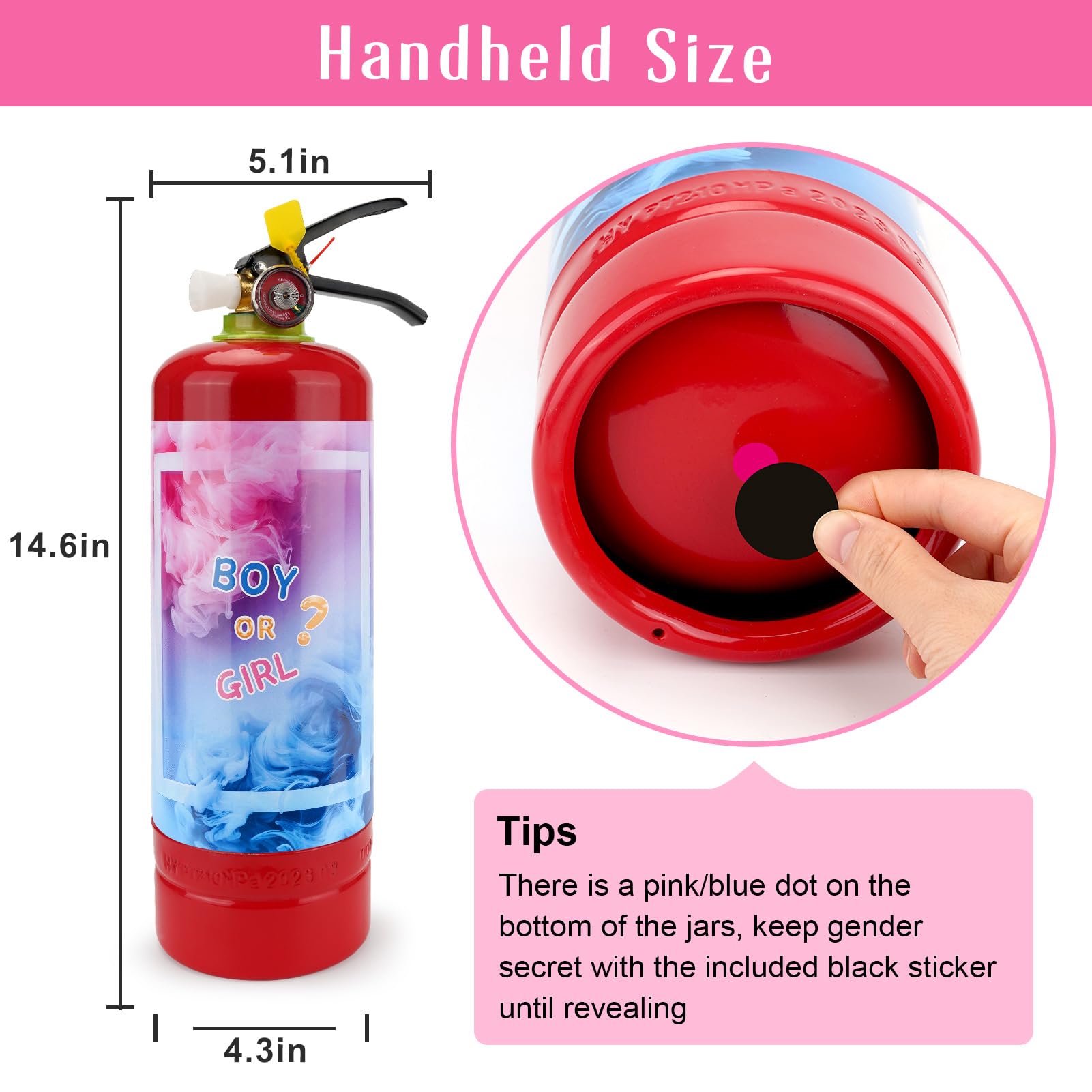 QIYVLOS long-range spray reaches up to 28 feet for a big reveal