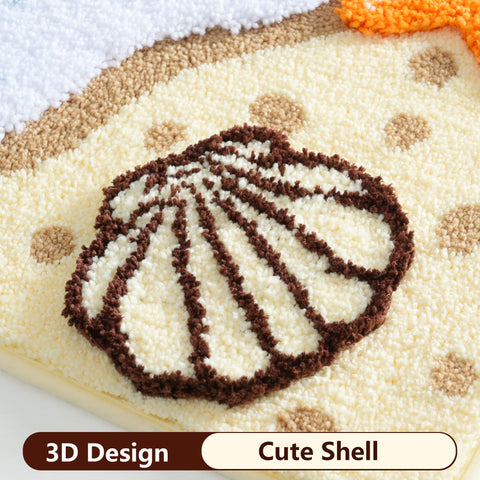 QJHOMO beach theme decor adds charm to bathrooms, living rooms, and entryways