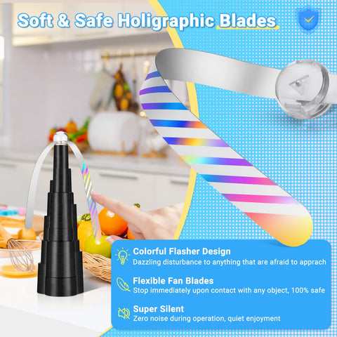 QNIZNOE safety blade stop protects kids and pets