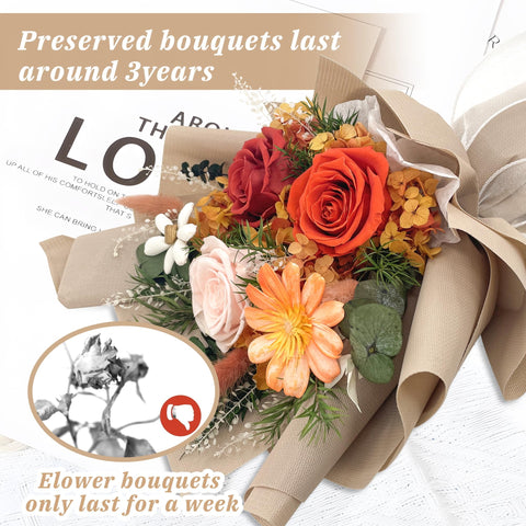 QOEAZY flowers for delivery bouquet showcased for elegant presentation.