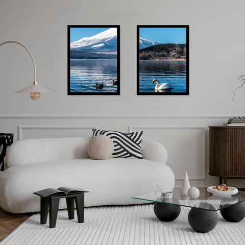 QOTIB wood frame 17x22 ready for gifting or instant display.