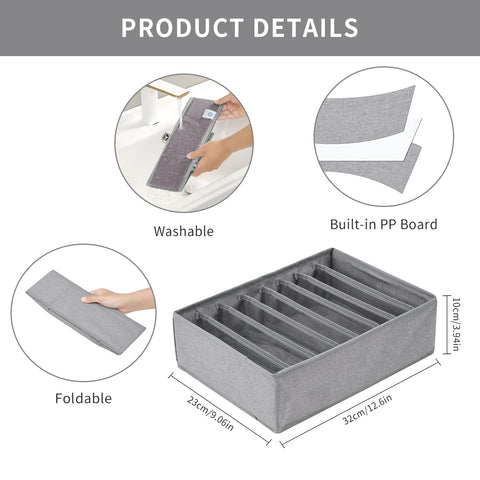 Qozary premium PBT fabric organizer resists moisture for long-lasting wardrobe storage.