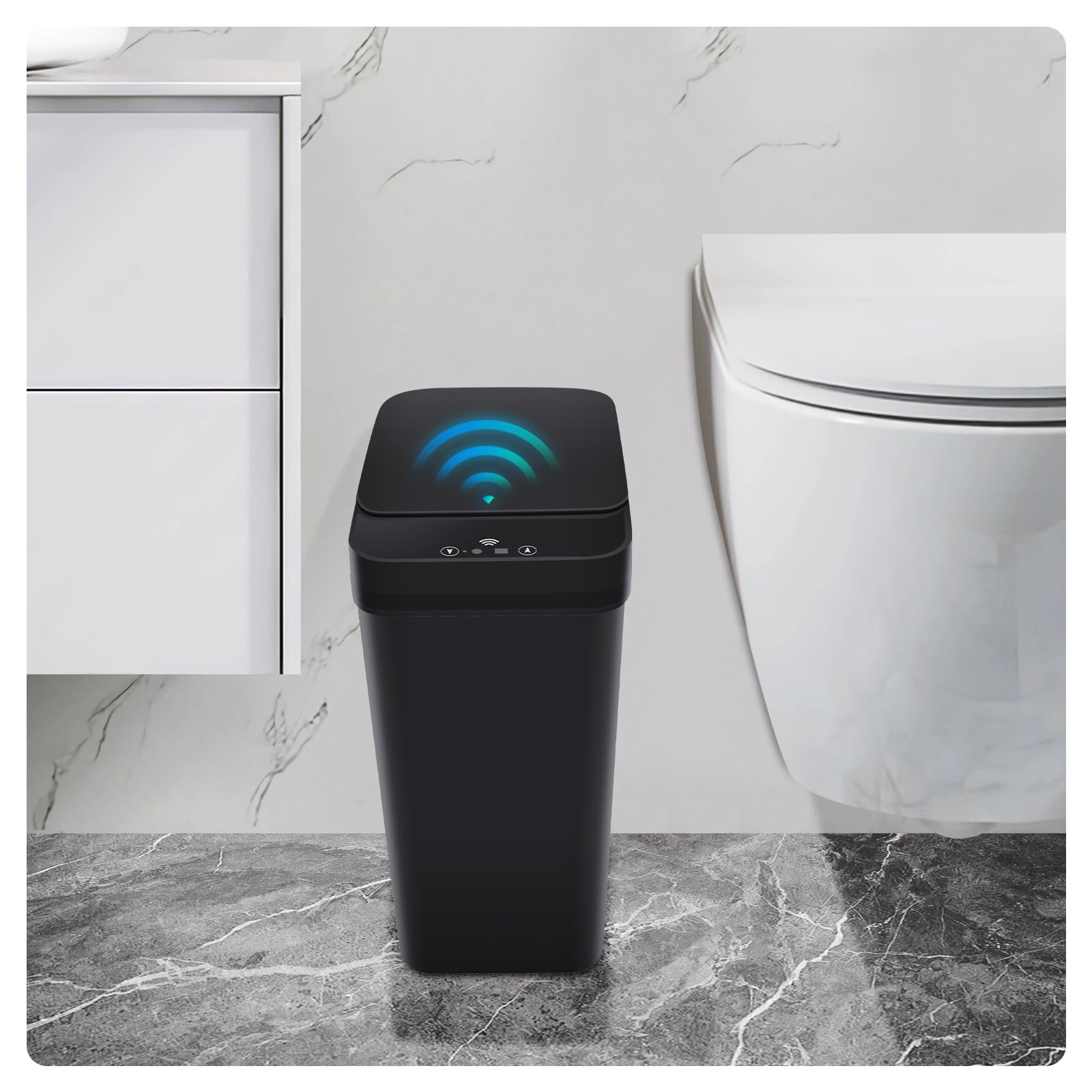 QSFWCSM black modern design for sleek home decor