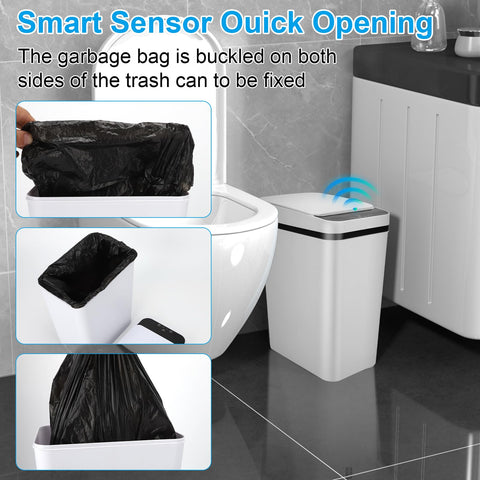 QSFWCSM easy-clean surface highlighted for quick maintenance and bag changes.