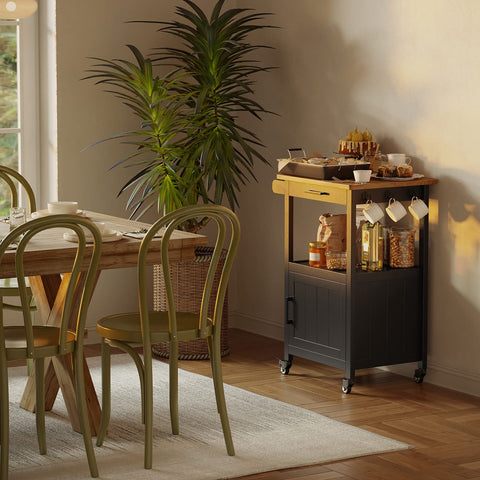 QSUN kitchen island assembly guide illustrating step-by-step setup