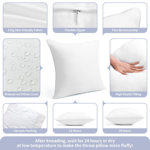 QSWRD breathable material suits outdoor and indoor decorative pillows.