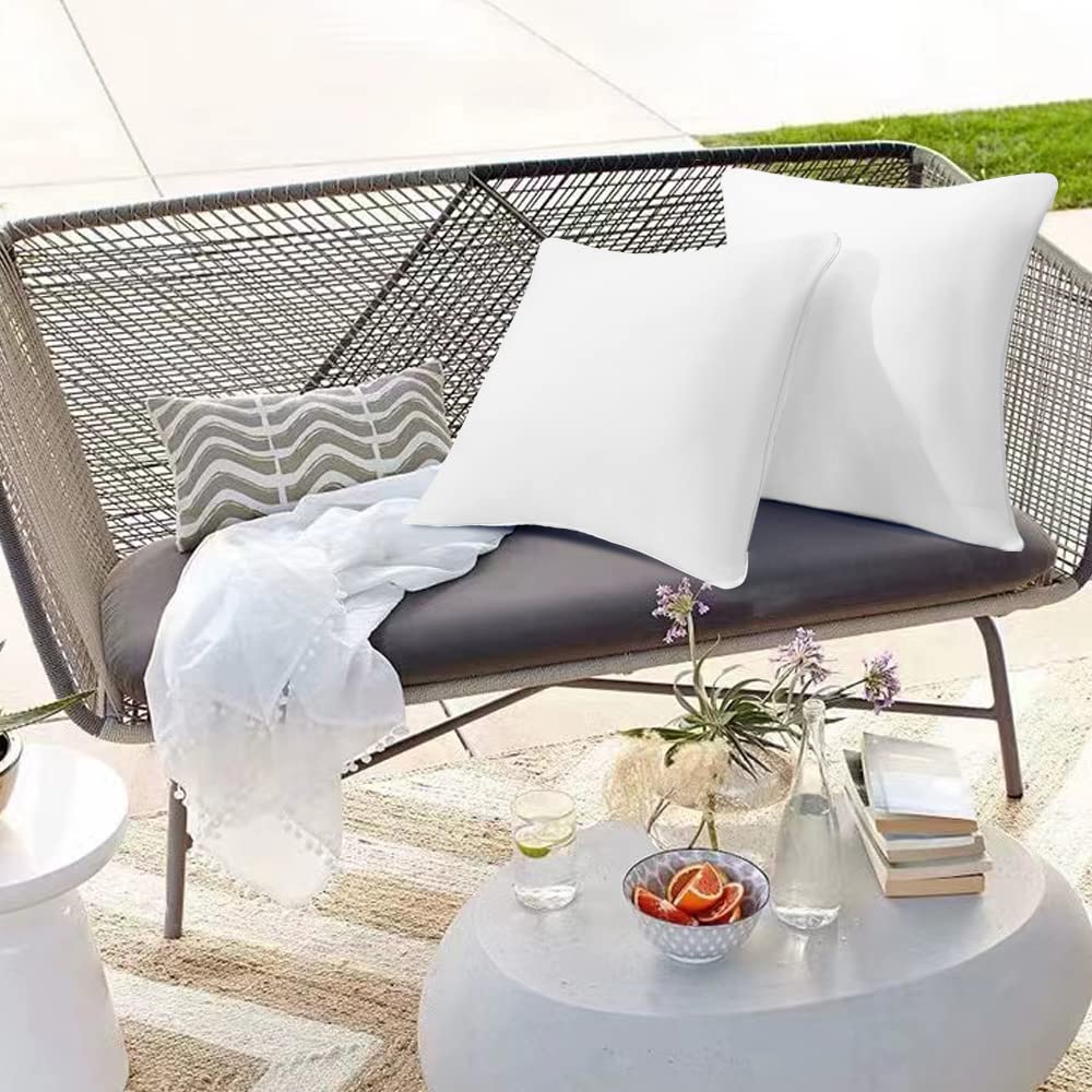 QSWRD machine-washable pillow inserts; low-heat dry for best loft