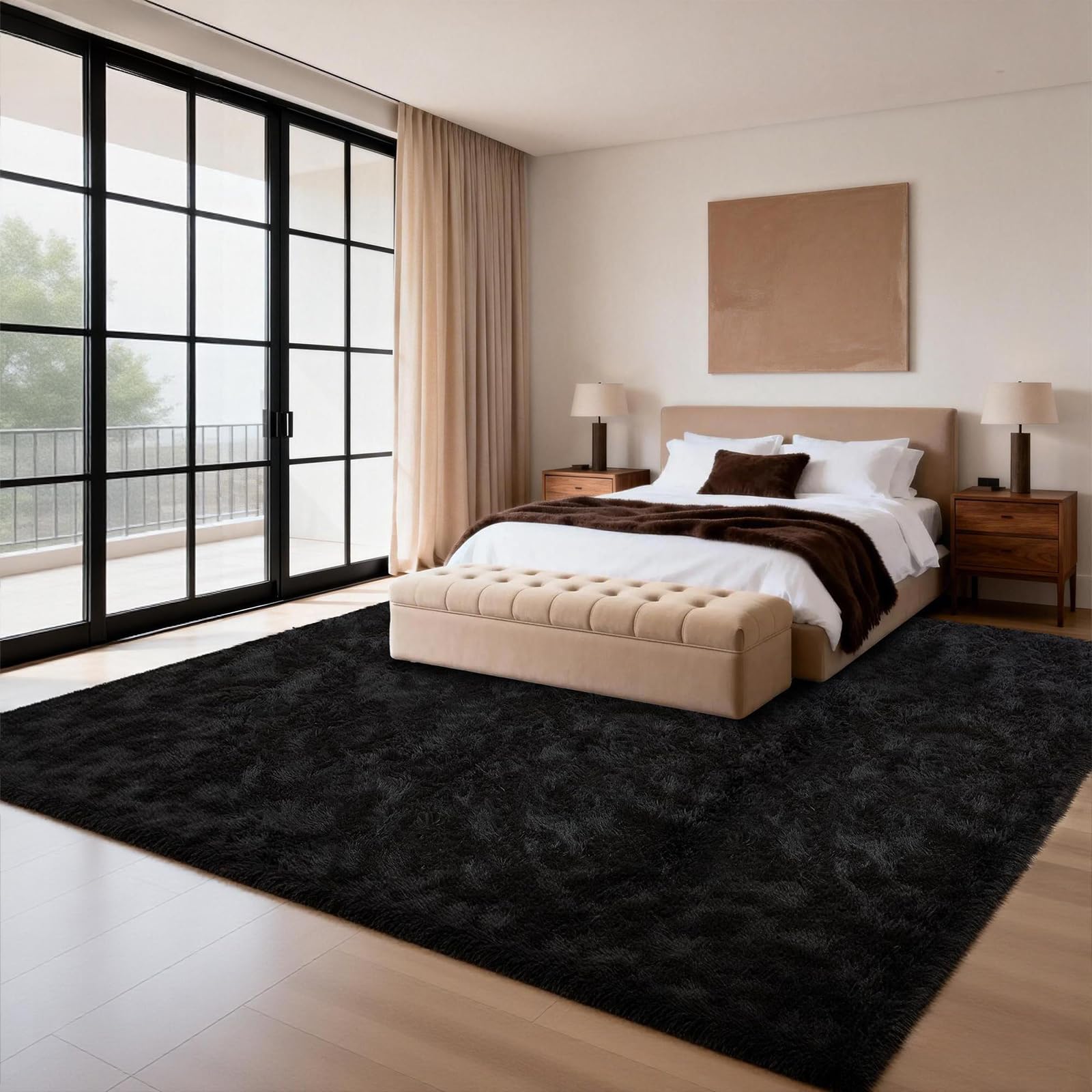 QTOWEJH modern minimalist rug design fits any space