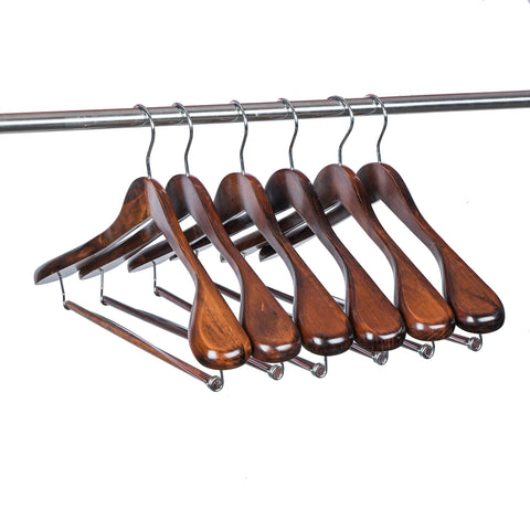 Quality Hangers 360° swivel hook for easy closet access