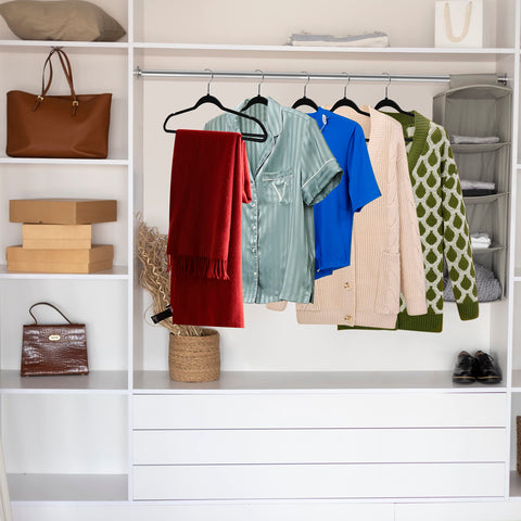 Quality Hangers ideal for organizing dresses, shirts, and coats with ease.